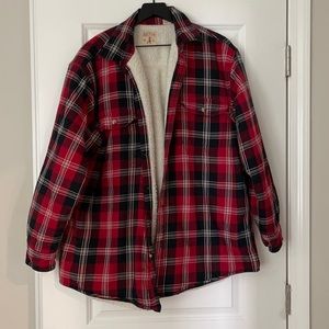 Used - heavy Plaid jacket